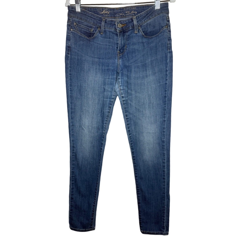Levi's Slight Curve Jeans Women's Size 29 Skinny Medium Wash